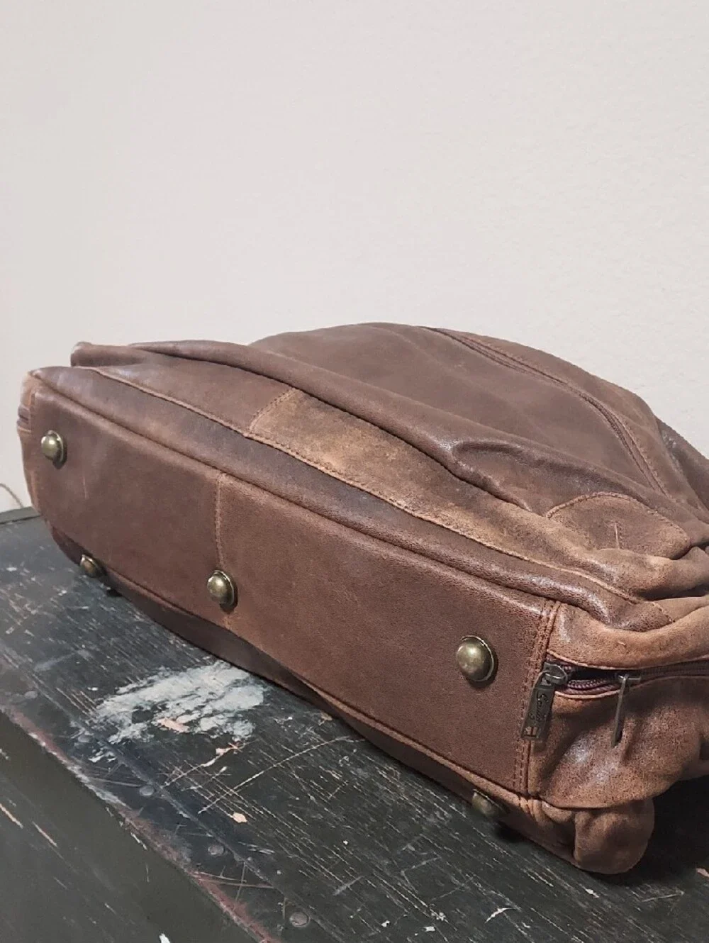 MINT-NWOT- Scully Leather Aero Squadron Duffel & Matching Toiletry Dopp Kit Set
